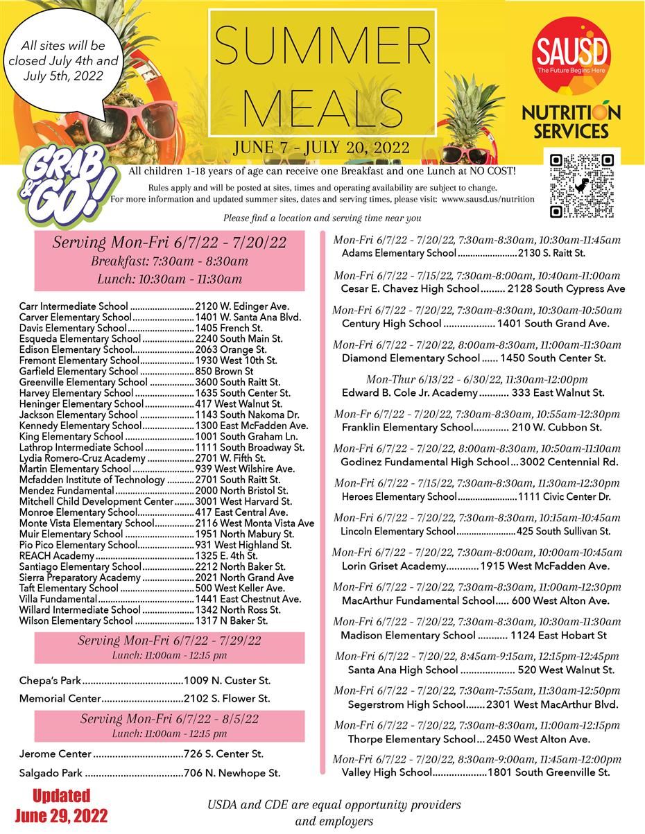 sausd-to-provide-free-meal-service-during-2022-summer-break